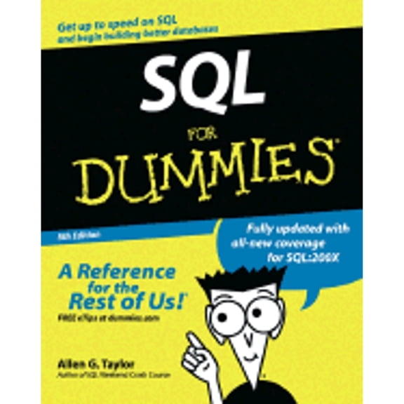 Pre-Owned SQL For Dummies (Paperback) 0764540750 9780764540752