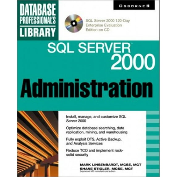 Pre-Owned SQL Server 2000 Administration (Database Professional's Library) Paperback