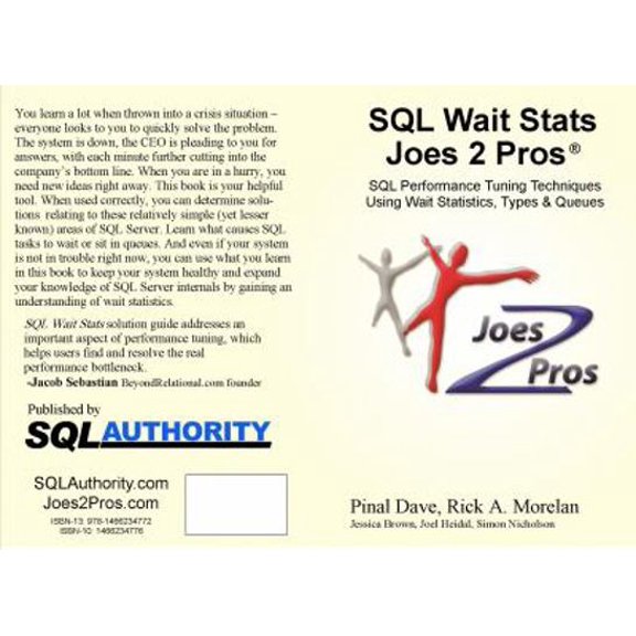 Pre-Owned SQL Wait STATS Joes 2 Pros (Paperback) 0985226862 9780985226862