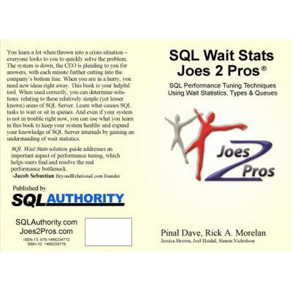 Pre-Owned SQL Wait STATS Joes 2 Pros (Paperback) 0985226862 9780985226862