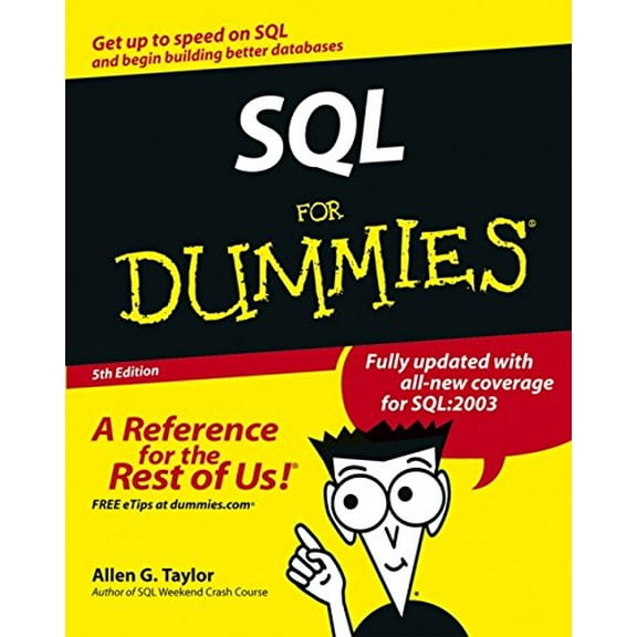 Pre-Owned SQL for Dummies (Paperback) 0764540750 9780764540752