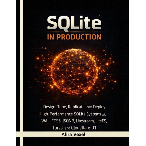 SQLite in Production: Design, Tune, Replicate, and Deploy High-Performance SQLite Systems with WAL, FTS5, JSONB, Litestr, (Paperback)