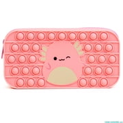 Original Squishmallows Archie the Axolotl Fidget Pouch and Pencil Case