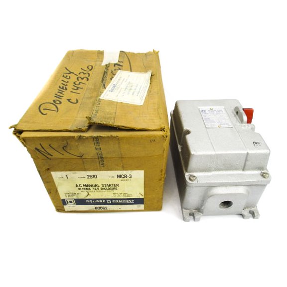 SQUARE D 2510MCR-3 SER. A 600VAC NSMP