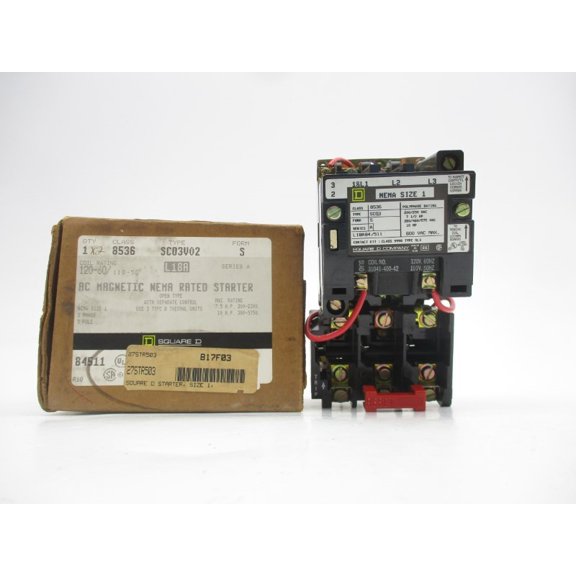 SQUARE D 8536SCO3V02 SER. A 110/120V NSMP
