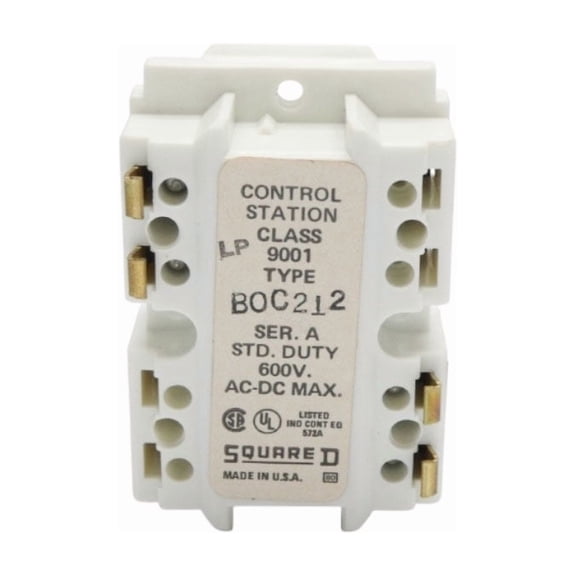 SQUARE D 9001BOC212 SER. A 600V NSNP