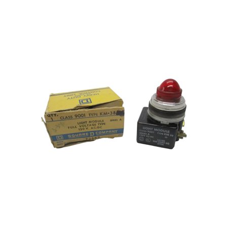 SQUARE D 9001KM-38 SER. A 120VAC/DC NSMP