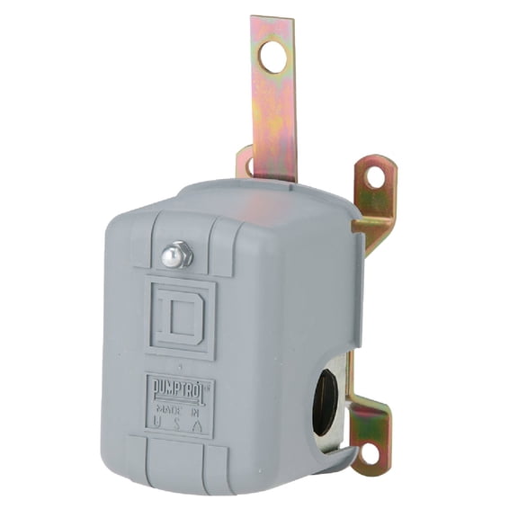 Square D Open Tank Float Switch 9036DG2R - Flange Mount - Multicolor Indoor & Outdoor Use, NEC-Compliant