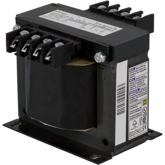 SQUARE D 9070T350D1 350VA; CHASSIS MOUNT TRANSFORMER TYPE:INDUSTRIAL SECONDARY VOLTAGES:120V; POWER RATING:350VA; FREQUENCY RANGE:50HZ / 60HZ; WINDING TYPE:DUAL PRIMARY, CHASSIS MOUNT TRANSFO J101