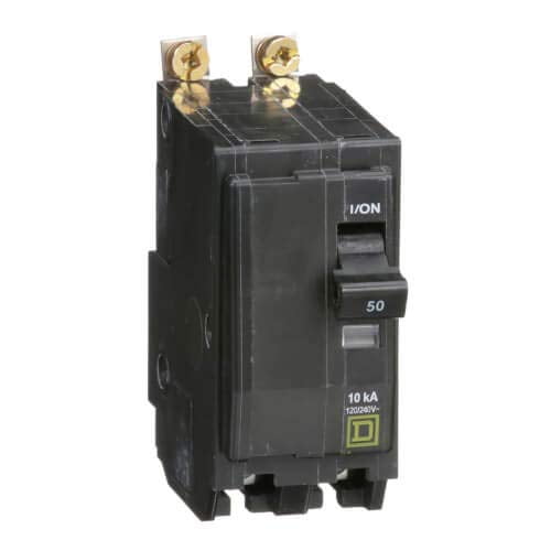 SQUARE D BY SCHNEIDER ELECTRIC QOB250 MINIATURE CIRCUIT BREAKER 120/240V 50A
