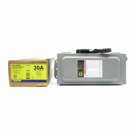 SQUARE D HU361AWKEI SER. F06 600V 30A NSMP