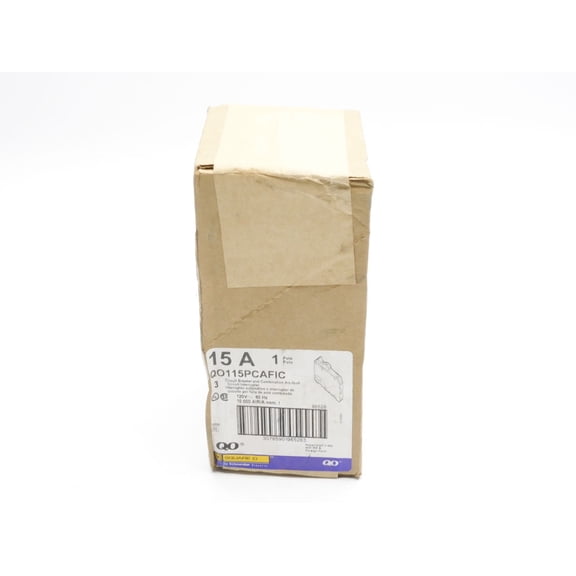 SQUARE D QO115PCAFIC 120V 15A (PKG OF 3) NSFS