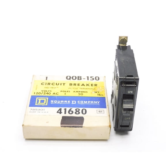SQUARE D QOB-150 120/240VAC 50A NSMP