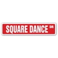 thumbnail image 1 of SQUARE DANCE Street Sign folf dancing caller modern western | Indoor/Outdoor |  24" Wide, 1 of 5
