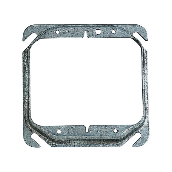 SQUARE SINGLE DEVICE PLASTER RING 4 IN. per 42 Each