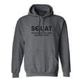 thumbnail image 1 of SQUAT Adult Hooded Sweatshirt, 1 of 3