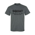 thumbnail image 1 of SQUAT Adult Short Sleeve T-shirt, 1 of 4