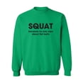 thumbnail image 1 of SQUAT Crewneck Sweatshirt, 1 of 3