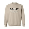 thumbnail image 1 of SQUAT Crewneck Sweatshirt, 1 of 3