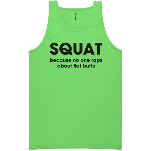 SQUAT Neon Tank Top
