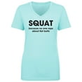 thumbnail image 1 of SQUAT Womens V-Neck T-Shirt, 1 of 3