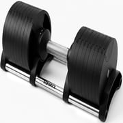 SQUATZ Adjustable Dumbbells with Quick Weight Change   Space-Saving Dumbbell Set with Anti-Slip Handle, Secure Locking System, Heavy-Duty Plates & Base for Strength Training
