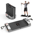 thumbnail image 1 of SQUATZ Apollo Board Smart Home Gym – Multifunctional All-in-One Cable Weight Machine with 265 lbs Resistance, 3 Training Modes, App Connectivity, Portable Design with Wheels & Handles, 1 of 6