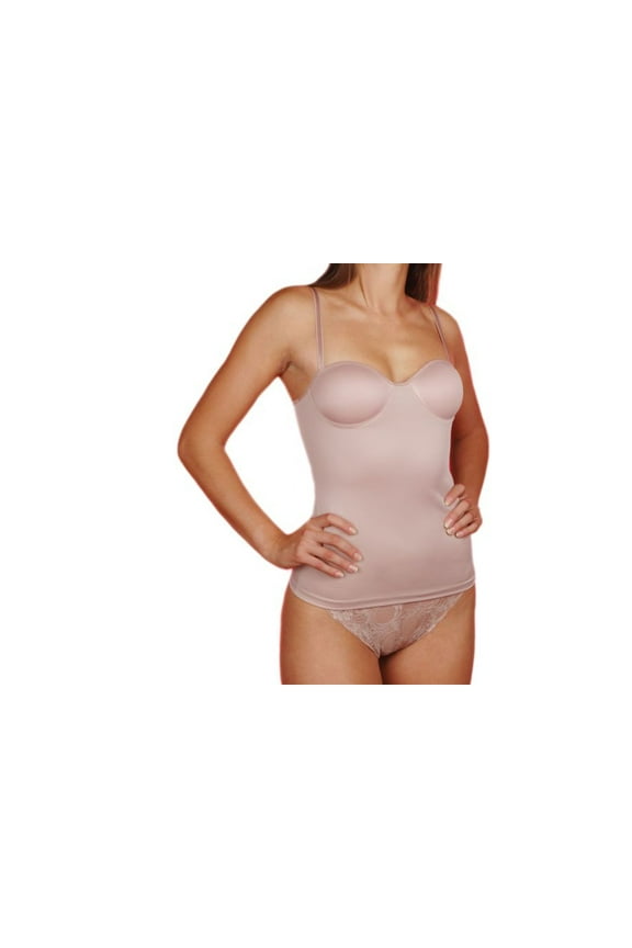 Women's Camisole, Magical Shape Enhancing Cami, Slimming Tank Top Hides Bulges, Reduces Waistline and Belly, Helps Correcst Posture, Padded Built-in Bra