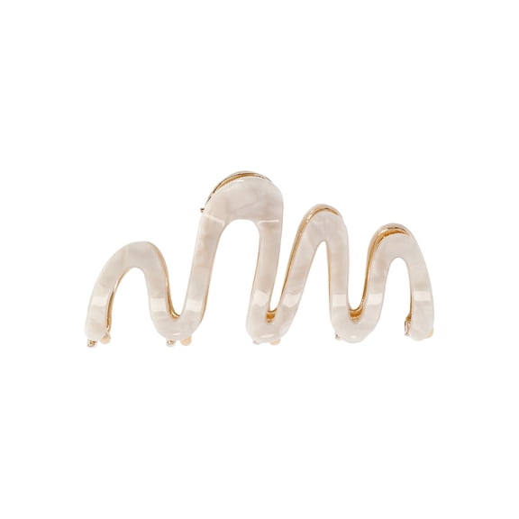 Time and Tru Women's Squiggle Hair Claw Clip