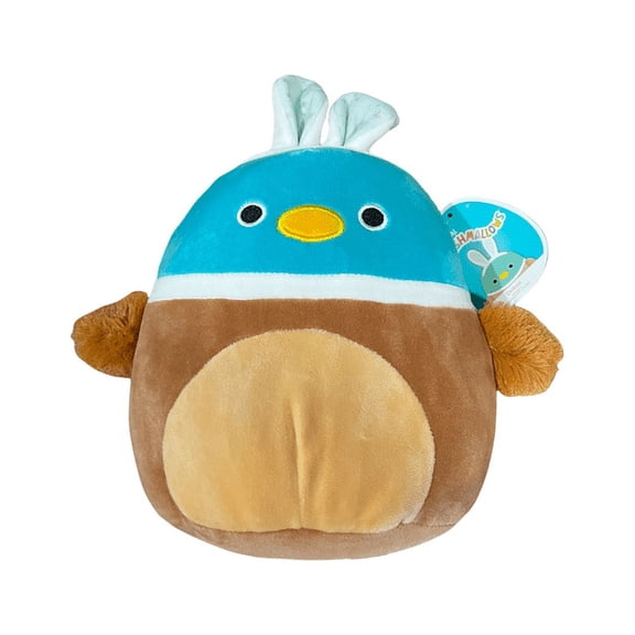 SQUISHMALLOW 8" Daksa The Duck w/ Bunny Ears EASTER