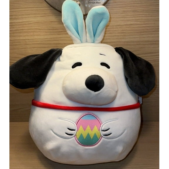 SQUISHMALLOW 8 Peanuts Snoopy Easter Holding Egg