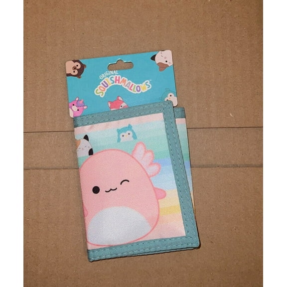 SQUISHMALLOW AXOLOTL WALLET NEW