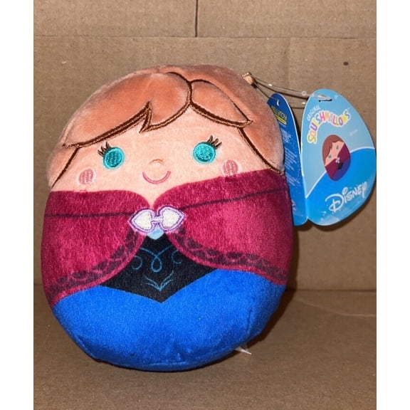 SQUISHMALLOW DISNEY FROZEN 4.5" ANNA PLUSH NEW