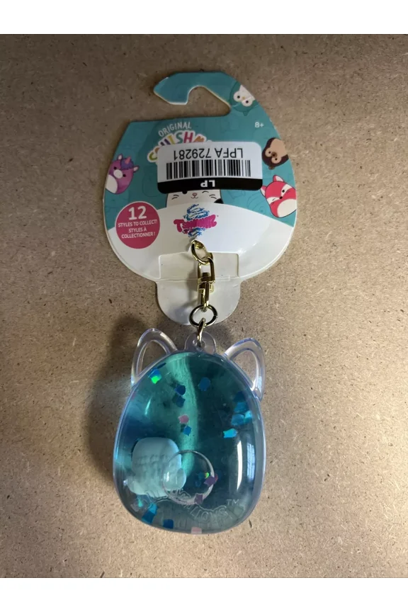 SQUISHMALLOW TSUNAMEEZ MALIA THE SEACOW KEY CHAIN IN HAND FAST SHIPPING