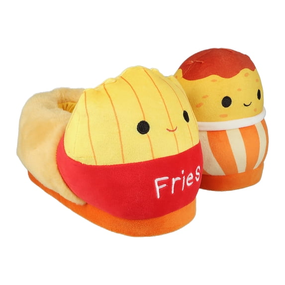 Squishmallows Toddler and Kids Character-head Scuff Slippers