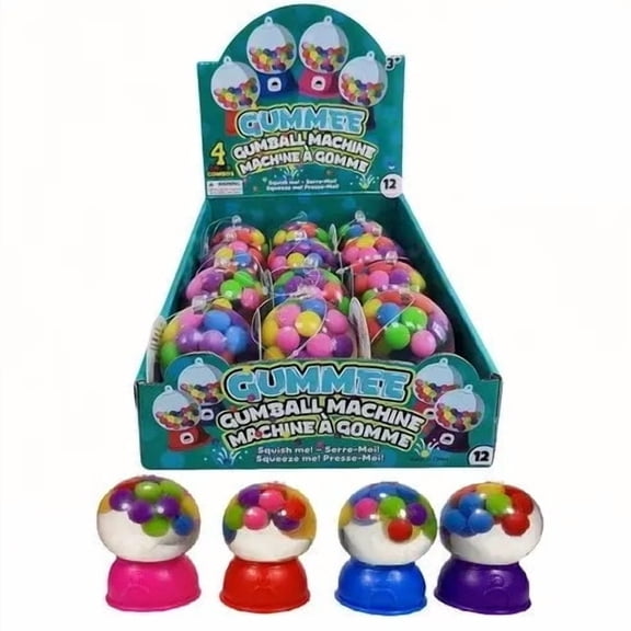 SQUISHY GUMBALL MACHINE, 1 color chosen at random