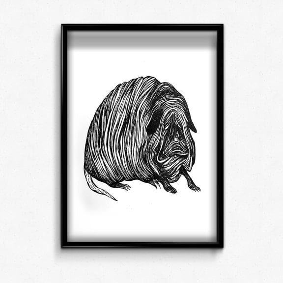 SQUONK Cryptid Print Poster, Poster Only