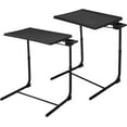 SQYUIJH Adjustable TV Tray TV Trays for Eating on Bed & Sofa Folding