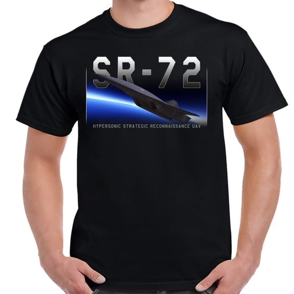 SR-72 Hypersonic UAV Concept Shirt-XXL
