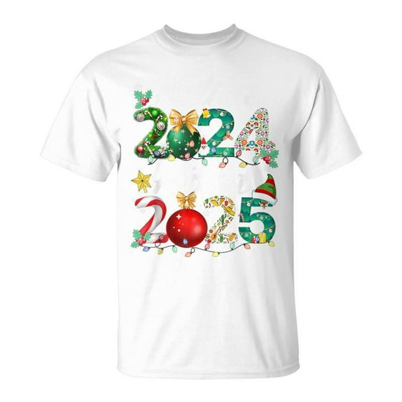 SR Adios 2024 Hola 2025 Navidad Mexican New Year In Spanish T-Shirt