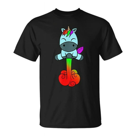 SR Adorable Farting Unicorn T-shirt