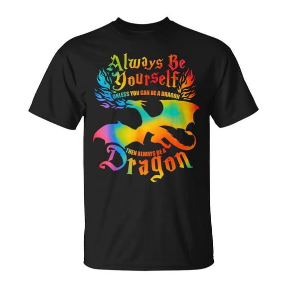 SR Be Yourself Dragon Dragon Lover Dragon T-shirt