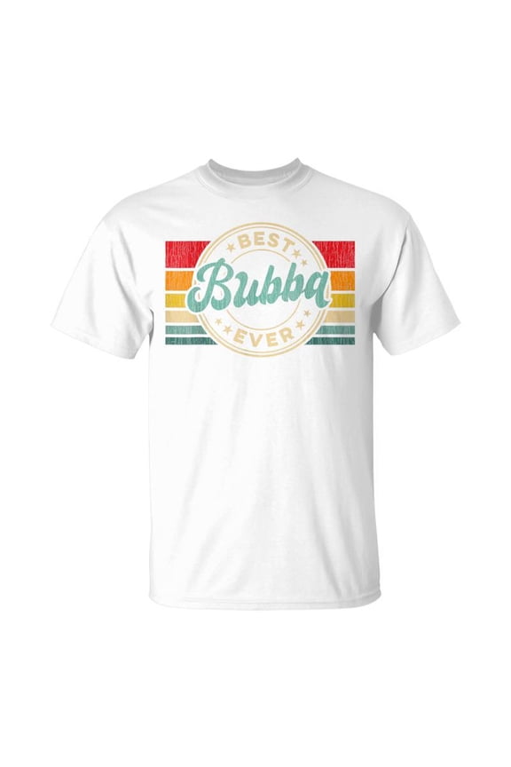 Best Bubba Ever Vintage Retro Father's Day T-Shirt