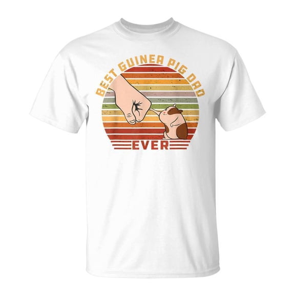 SR Best Guinea Pig Dad Ever Guinea Pig Father T-Shirt