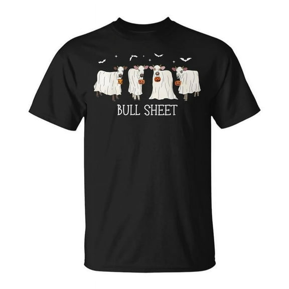 SR Bull Sheet Ghost Cow Halloween This Is Bull Sheet T-Shirt