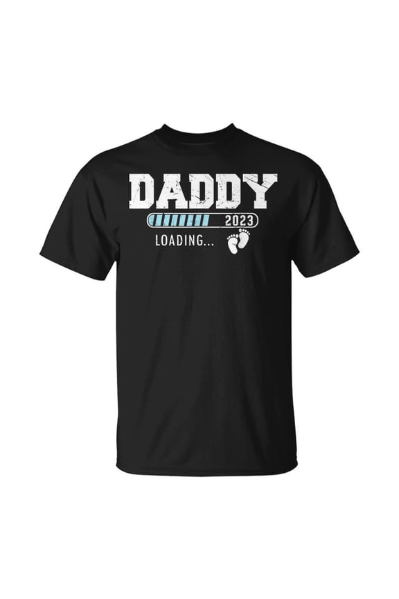 Daddy Loading 2023 Pregnancy Baby First Time New Daddy T-shirt
