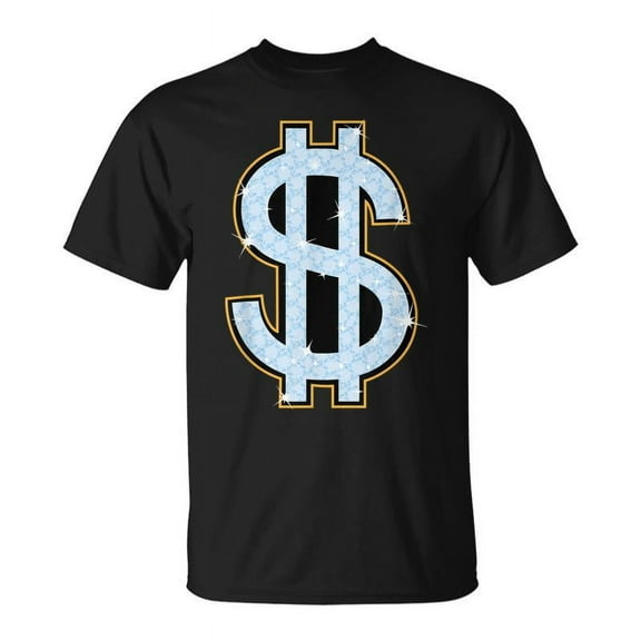SR Diamond Dollar Sign Cool More Cash T-shirt
