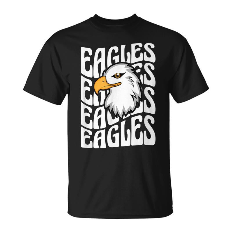 SR Eagles School Sports Fan Game Day Team Spirit T-shirt
