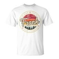 thumbnail image 1 of SR Frank The Man The Myth The Legend Personalized Name T-Shirt, 1 of 6