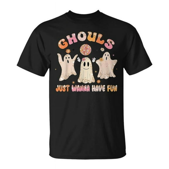 SR Ghouls Just Wanna Have Fun Halloween Spooky Season T-Shirt